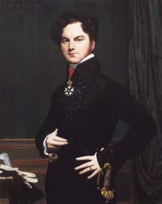 Jean Auguste Dominique Ingres Portrait of Comte Amedee-David de Pastoret (mk04)